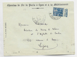 FRANCE JEANNE D'ARC 50C PUB REGLISSE FLORENT LETTRE  MACON 6.1.1930 SAONE ET LOIRE - 1921-1960: Moderne