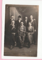 CARTE PHOTO D'UNE CLASSES D'ELEVES DE SAINT MARTIN EN GATINOIS 1931 32 33 - Fotografia