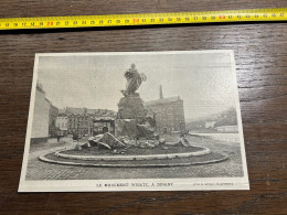 1908 PATI MONUMENT WIERTZ, A DINANT Jules Leblanc - Colecciones