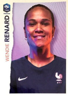 39 Wendie Renard - Panini Football Au Plus Près Des Bleus Intermarché 2020 Sticker Vignette - Autres & Non Classés