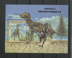 Congo Rep. 1999  Prehistoric Fauna S/S  (0) - Oblitérés