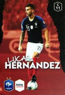 C11 Lucas Hernandez - Carte Panini Football Au Plus Près Des Bleus Intermarché 2020 - Otros & Sin Clasificación