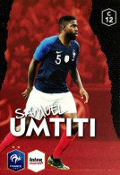 C12 Samuel Umtiti - Carte Panini Football Au Plus Près Des Bleus Intermarché 2020 - Andere & Zonder Classificatie