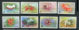 Grenade ** N° 577 à 584 - Orchidées - Grenada (1974-...)