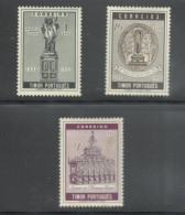 Portugal Timor 1952 "400y Of The Death Of Saint Francis" Condition MNH OG Mundifil #287-289 - Timor