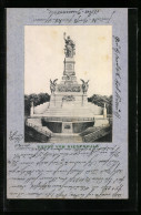Foto-Collage-AK National-Denkmal Auf Dem Niederwald  - Otros & Sin Clasificación