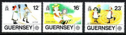Guernsey 451/453 ** MNH. 1988 - Guernsey