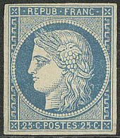 * No 4, Bleu, Jolie Pièce. - TB. - R - 1849-1850 Ceres