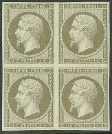 **  No 11a, Bronze, Bloc De Quatre, Très Frais. - TB - 1853-1860 Napoléon III
