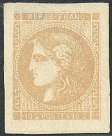 * No 43A, Bistre, Grandes Marges + Un Voisin, Superbe. - R - 1870 Ausgabe Bordeaux