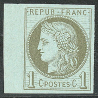 * Non Dentelés. No 50c, Bdf. - TB - 1871-1875 Cérès