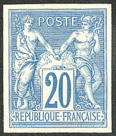 (*) Régents. Sans Teinte De Fond. No 73b. - TB. - R - 1876-1878 Sage (Typ I)