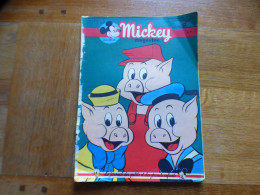 JOURNAL MICKEY BELGE  N° 105 Du 10/10/1952  COVER  LES 3 PETITS COCHONS - Journal De Mickey