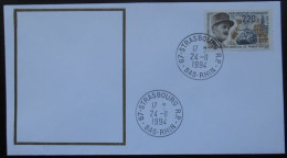 S196 Cachet Temporaire Strasbourg 67 Bas Rhin  Libération 24 Novembre 1994 - Manual Postmarks