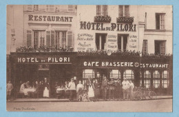 A100  CPA  PONT-AUDEMER (Eure)  HOTEL DU PILORI - Henri POTTIER, Propriétaire - Café Brasserie Restaurant  +++ - Pont Audemer