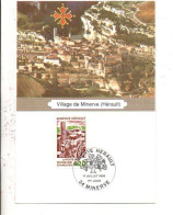 CARTE MAXIMUM 1993 MINERVE HERAULT - 2000-2009