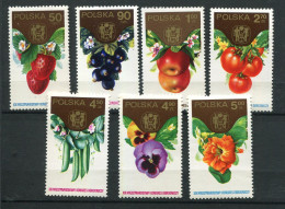 Pologne** N° 2168 à 2175 - Fruits Et Légumes - Unused Stamps