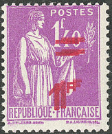 **  Type Paix. Double Surcharge. No 484a, Très Frais. - TB. - R - Otros & Sin Clasificación