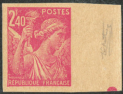 **  Impression Recto Et Verso, Non Dentelé. No 654d, Bdf. - TB (N°et Cote SM) - Altri & Non Classificati