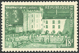 **  Villandry, Unicolore Vert. No 995A. - TB (N°et Cote SM) - Otros & Sin Clasificación