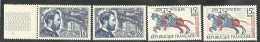 **  Variétés. Nos 1015a Bdf, 1172a, + Ordinaires Pour Comparaison. - TB (N°et Cote SM) - Sonstige & Ohne Zuordnung