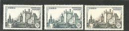 **  Variétés. Nos 1099a, 1099b, + Ordinaire. - TB (N°et Cote SM) - Altri & Non Classificati