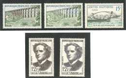 **  Variétés. Nos 1147a, 1162a, 1240b, + Ordinaires. - TB (N°et Cote SM) - Other & Unclassified