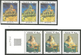 **  Variétés. Nos 2060a, 2060b, 2237a, 2237b, + Ordinaires. - TB (N°et Cote SM) - Sonstige & Ohne Zuordnung