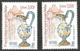 **  Nevers, Vase Fond Blanc. No 3329a, + Ordinaire. - TB - Otros & Sin Clasificación