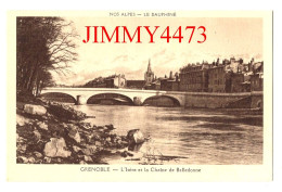 CPA - GRENOBLE - L'Isère Et La Chaîne De Belledonne - N° 2 - Edit. R. Girard Grenoble - Grenoble