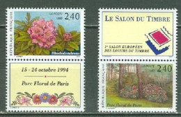 France   2849 Et 2850  * *   TB  Fleur   - Unused Stamps