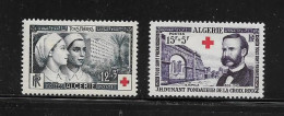 ALGERIE  ( DIV - 487 )   1954   N° YVERT ET TELLIER    N°  316/317   N** - Nuevos