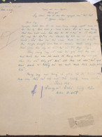 South Vietnam Letter-sent Mr Ngo Dinh Nhu -year-21/7/1953 No-67- 1 Pcs Paper Very Rare - Documents Historiques