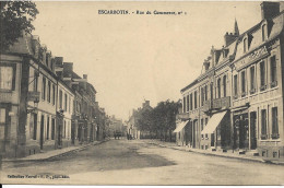 Cpa Escarbotin, Rue Du Commerce, N°1 - Sonstige & Ohne Zuordnung