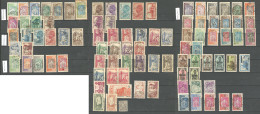 Collection. 1913-1942 (Poste), Entre Les N°41 Et 156, Obl Choisies De Petits Bureaux Entre Abengourou Et Yako, + Paquebo - Altri & Non Classificati