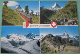 Zermatt (VS) -  Mehrbildkarte "Zermatt - Gornergrat" - Zermatt