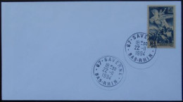 S009 Cachet Temporaire Saverne 67 Bas Rhin Anniversaire De La Libération 22 Novembre 1994 - Handstempels