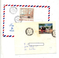 Lettre Cachet Marseille Sur Rousseau  Sisley - Manual Postmarks