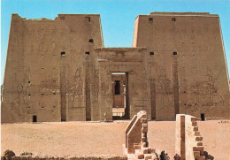 EGYPTE - Edfu - Temple Of God Horus - Vue Générale - De L'extérieure - Carte Postale - Idfu