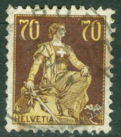 Suisse  Yvert   125  Ou Zum 114   Ob   B/TB  - Used Stamps