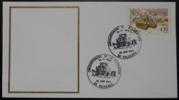 V06 Cachet Temporaire Valognes 50 Manche Cinquantenaire De La Libération 20 Juin 1994 - Commemorative Postmarks