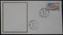 V17 Cachet Temporaire Ver Sur Mer 14 Calvados Débarquement Libération 6 Juin 1994 - Manual Postmarks