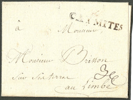 Lettre Caymites (Jamet N°1). Lettre Avec Texte Daté De Plymouth Le 9 Octobre 1790 Pour Limbre. - TB. - R - Haïti