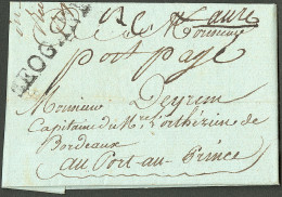 Lettre Leogane (Jamet N°6) + "port Payé" (Jamet N°5). Lettre Avec Texte Daté 1788, Pour Port Au Prince. - TB - Haiti