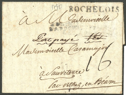 Lettre Rochelois (Jamet N°1) + "Port Payé". Lettre Avec Texte Daté Du 4 Octobre 1790 Pour Sauveterre. - TB. - R - Haití