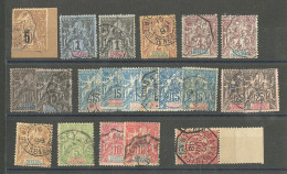 Lot. 1887-1901, Entre Les N°2(pd) Et 22, Obl Choisies Dont Maritimes Et Corr. Militaires. - TB - Otros & Sin Clasificación