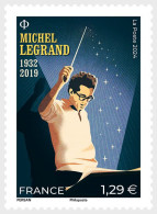 France 2024 Michel Legrand, Musician, Arranger And Composer Stamp 1v MNH - Nuevos