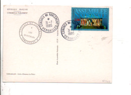 CONGRES DU PARLEMENT 31/7/1995 - Commemorative Postmarks