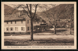 AK Wernigerode-Nöschenrode / Harz, Restaurant Waldmühle Mit Hotel Mühlental  - Wernigerode