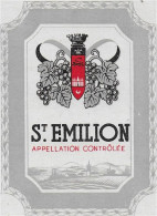 ETIQUETTE  DE  BIERE  NEUVE     ST EMILION J. PLAETE  LILLERS PAS DE CALAIS - Sonstige & Ohne Zuordnung